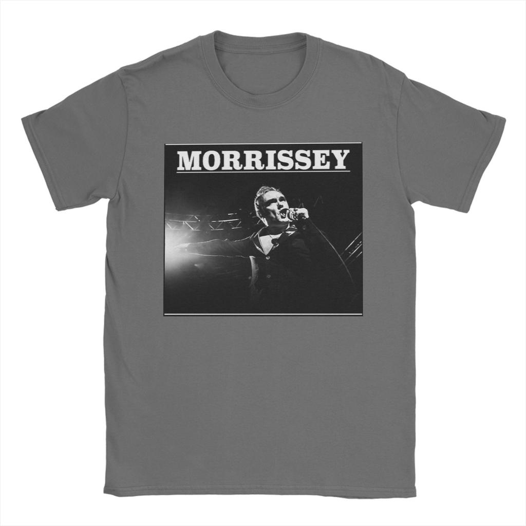 Herren Damen T-Shirt Morrissey Designs Britischer Sänger und Songwriter T-Shirts Mode Sommer T-Shirt Y2K Baumwoll-Tops Geschenk