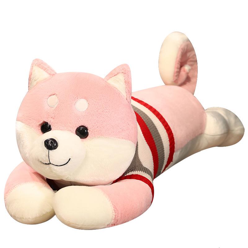 Giant Shiba Inu Plush Dog Toy - Sleeping Puppy Hugging Pillow Gift