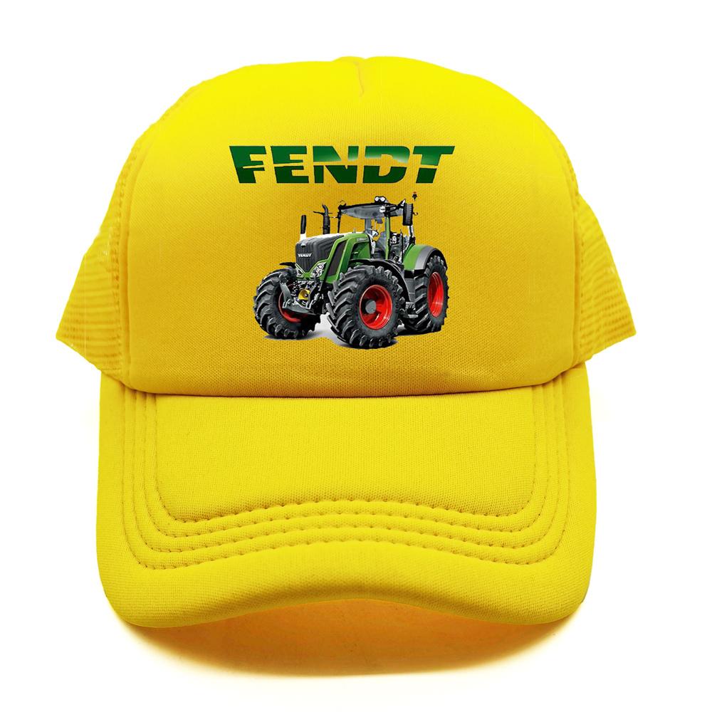 Berretto da camionista Fendt Unisex Divertente Trattore Agricolo Agricoltura Cappello Fendt Cappellino da baseball Fresco Estivo Berretti Unisex a Rete