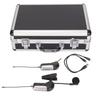 Dpofirs Wireless Instrument Microphone UHF Clip Goose Neck Condenser for Horn Trumpet Clarinet Saxophone