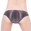 Silky, Shiny, Low-Rise Thong - Transparent, Sexy, Plus Size, European & American Fit