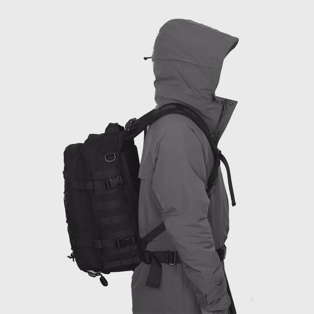 Falcon Tactical Mountaineering Backpack - Large, 3P Assault Gear for Outdoor Sports and Military Enthusiasts.