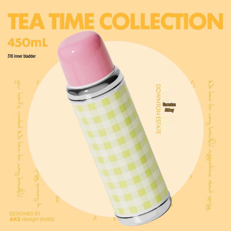 AKS Downton Abbey 316 Stainless Steel Insulated Travel Mug