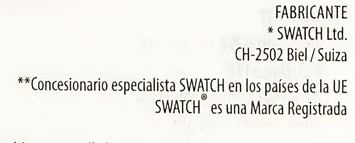 Swatch SWATCH VALENTINE'S DAY SUOZ718 Wristwatch, Red