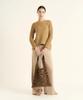 Stylehan Zebra Shopper Bag Bronze Gold