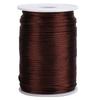 1pcs Durable 2.5mm Diameter Nylon Satin Cord 100 Yards Length Solid Color Chinese Knotting Cord Beading String Sewing Project