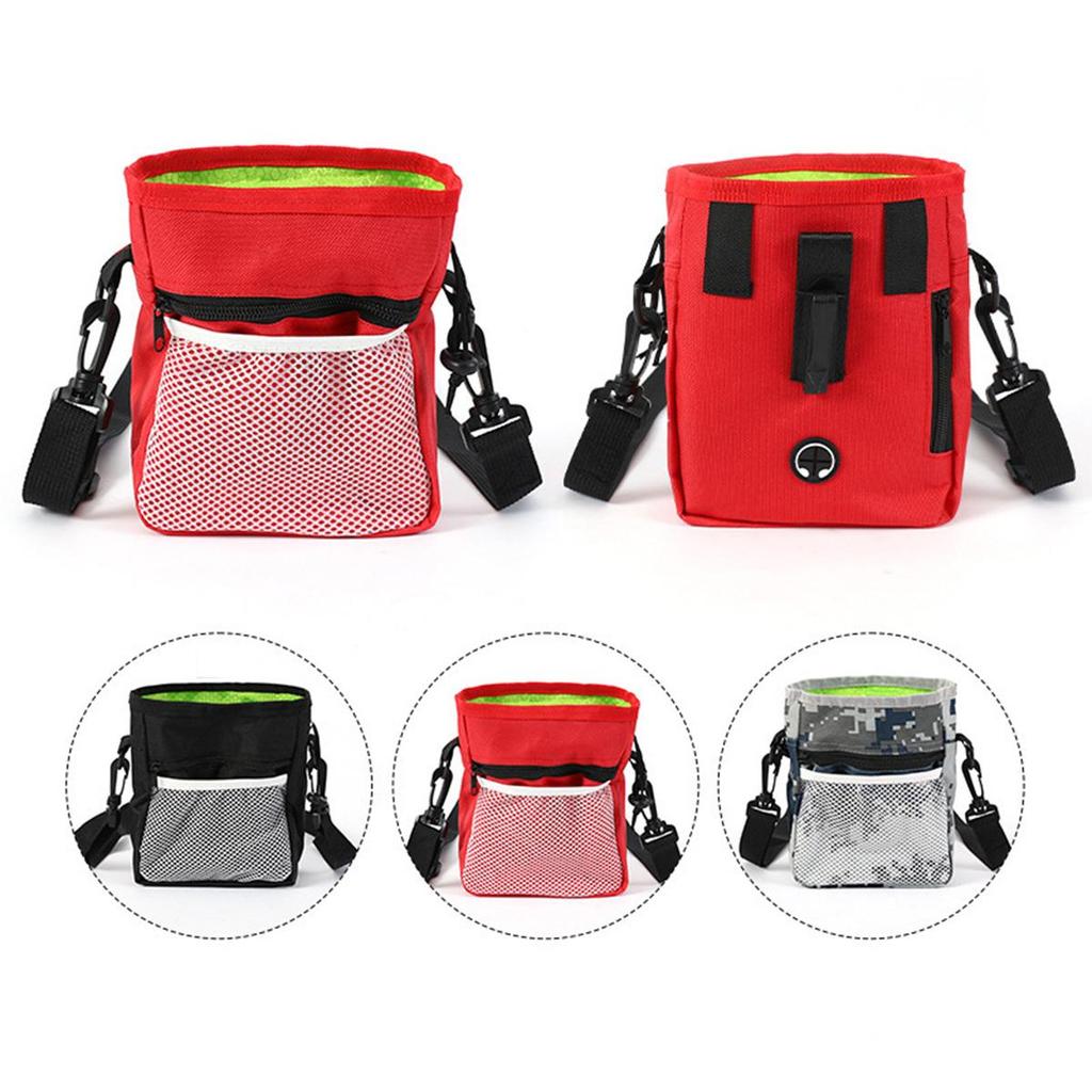 Outdoor Portable Training Dog Snack Bag Pet Supplies Strong Wear Resistance Large Capacity Puppy Products Waist Bag Durable
