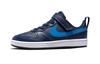 Court Borough Low 2 Breathable And Lightweight Low Top Kids' Skateboarding Shoes Blue Children Aged 3 7 Years Old BQ5451-403