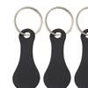 3 Pieces Shopping Trolley Tokens Keychain Cart Gift Lightweight Portable Stainless