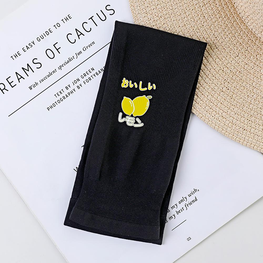 Avocado Fruit Strawberry Driving Ice Silk sleeve Sun UV Protection Cooling Sleeves Arm Sleeves