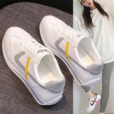Zapatillas de deporte para mujer, zapatos de deportes nuevos, zapatos blancos pequeños para mujer, zapatillas cómodas a la moda, zapatos para correr informales ligeros que combinan con todo