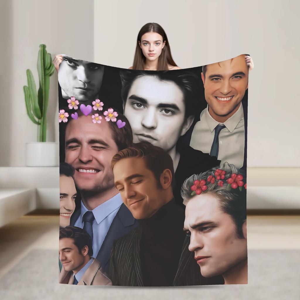 Jacob Die Twilight Saga Decke Qualität Warm Weich Überwurfdecke Winter Mädchen Jungen Sofa Bett Grafischer Bettbezug