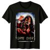 Kod Wybierania Święty Mikołaj (1990) T-shirt inspirowany plakatem filmowym Retro T-shirt Unisex