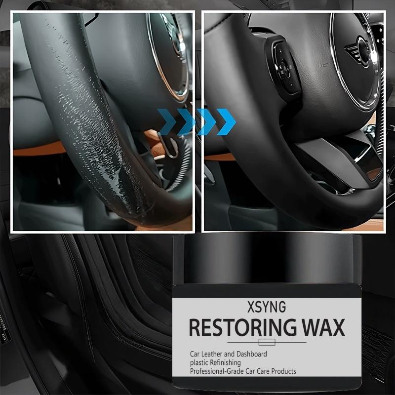 

Interior refurbishment with brightening wax, plastic component repair, tire protectant, black vehicle yellowing repair, effectively removing scratches 5G