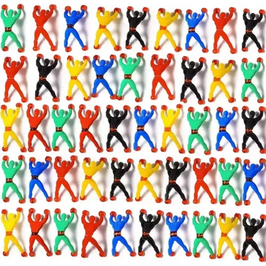 

10/20/50/100 шт. Новинка Липкий Скалолаз Человек Дети Мальчик День Рождения Подарки-Сувениры Наполнители для Пиньяты Мешочки с Угощениями Подарки 10PCS