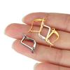10-50pcs French Earring Hooks Gold Color Lever Back Open Loop Setting for DIY Earring Clips Clasp Jewelry Making Components