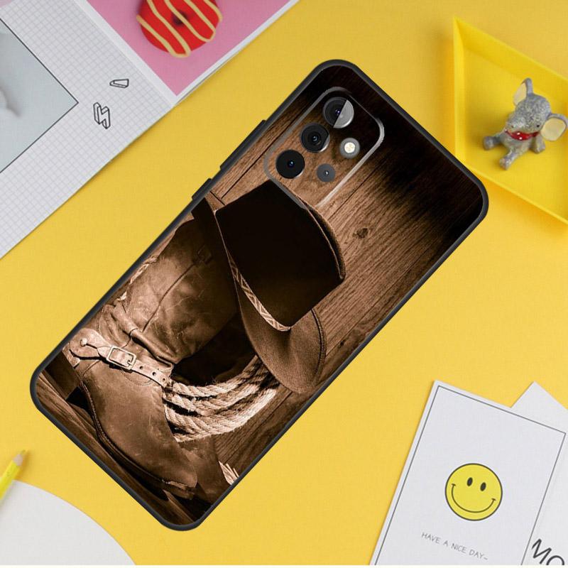 Extreme Sport Rodeo Cowboy Case For Samsung Galaxy A54 A34 A14 A13 A33 A53 A12 A32 A52 A71 A51 A15 A25 A35 A55 Cover
