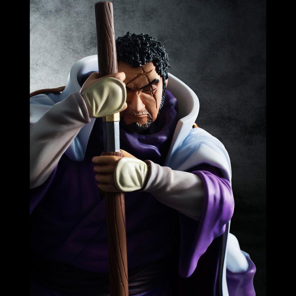 One Piece Marine Headquarters Admiral Fujitora Scale PVC Painted Complete Figure Portrait.Of.Pirates "Sailing Again" [Issho] (Encore Re-release) 1/8