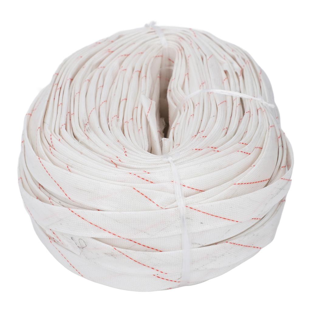 Fiberglass Sleeve PE Resin Coating Heat Shielded Insulation Braid Sleeving for Wire Hose 100m