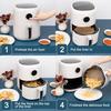 100 adet Air Fryer Tek Kullanımlık Astar - 7,9 inç Yapışmaz Pişirme Kağıdı Pişirme, Kızartma, Mikrodalga için - Yağa Dayanıklı, Gıda Sınıfı