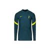 Nike T Shirts Men's Dark Cyan Stand Collar Moderate Straight Fit DB6880-397