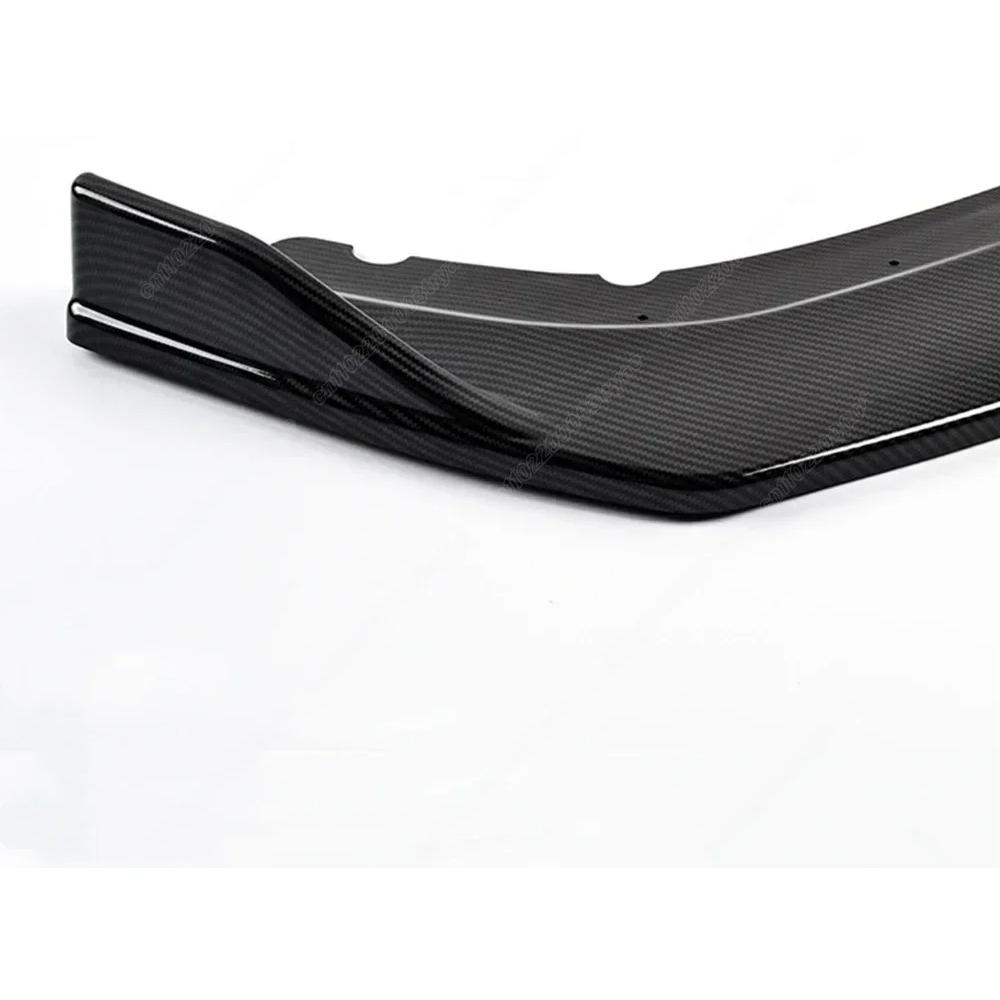 For Honda Civic X FC FK 10th Gen 2016 2017 2018 2019 2020 2021 Car Front Spoiler Splitter Lip Body Decoration Modification Kit
