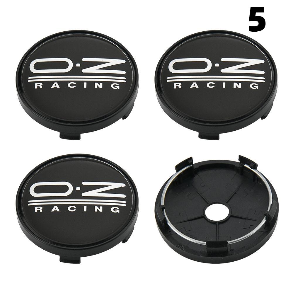 1 Set/4 Stück 58MM/60MM/63MM/65MM Kappe Für Felgen OZ Logo Radnabendeckel Sportwagen Radabdeckung Radkappen