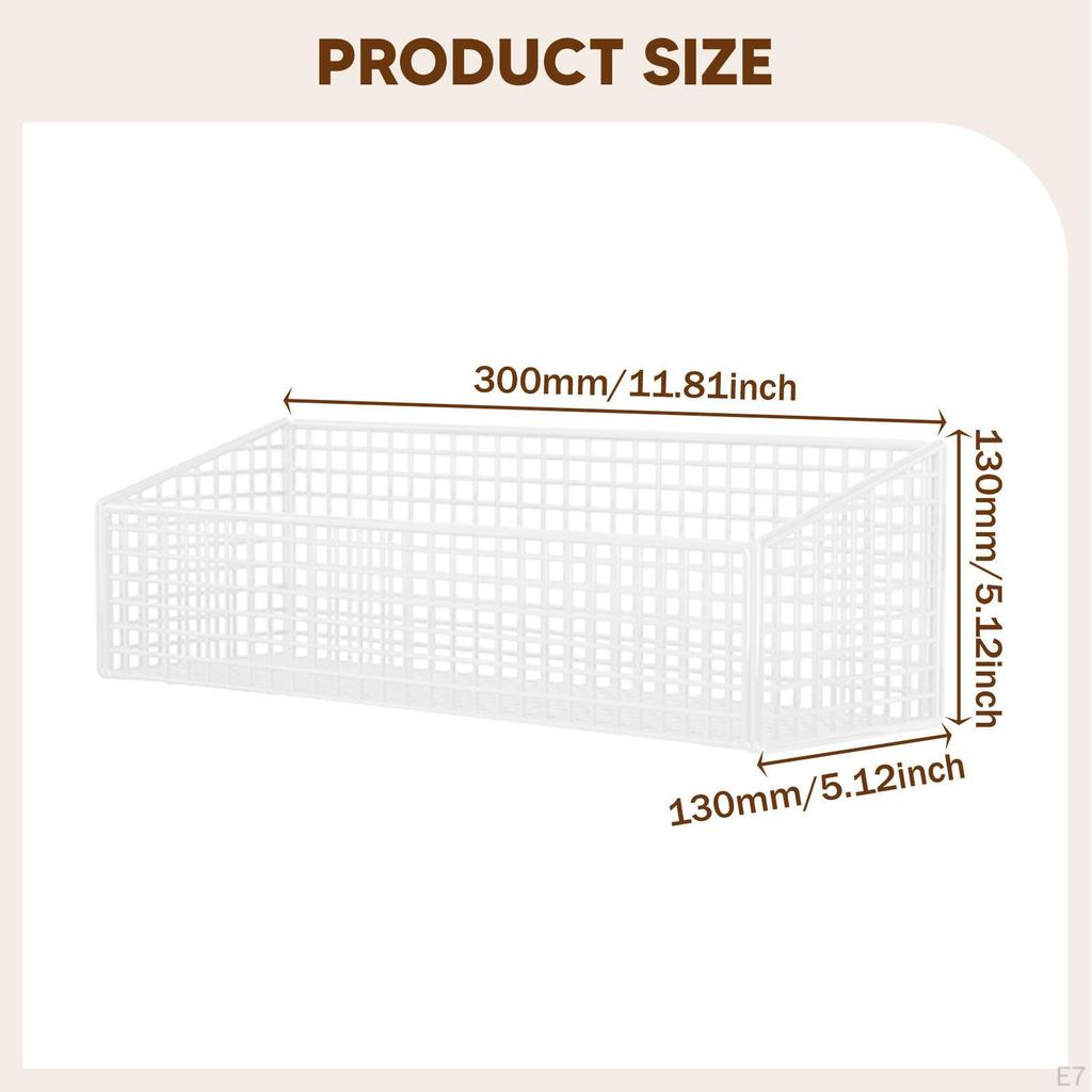 Hängekorb Wand Obst Gemüse Organizer Metall Lagerregal für Küche Zuhause Badezimmer Wäsche