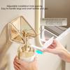 2Pcs Punch-Free Shower Gel Bottle Rack Wall Mounted Adjustable Storage Rack Shampoo Bottle Dispenser