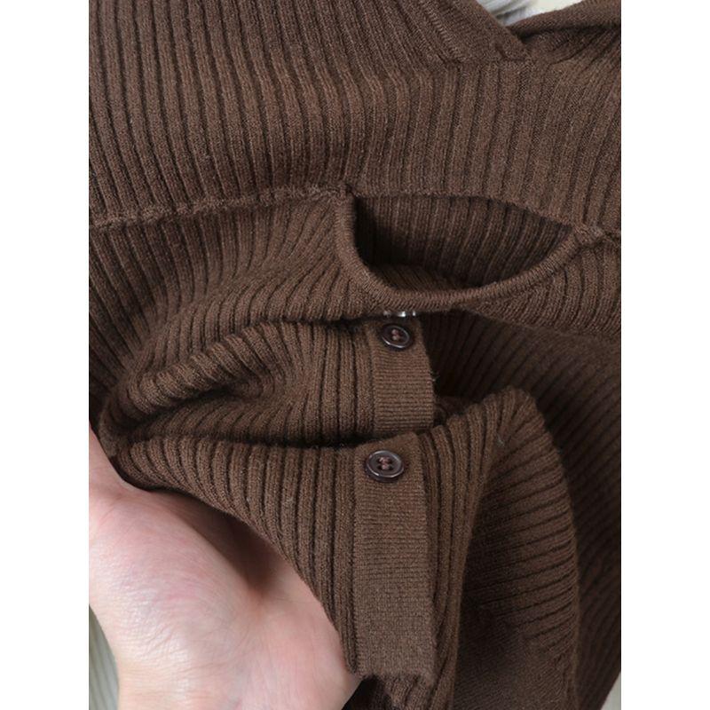 American Sexy Short Tops Solid Color High-Elastic Silm Cut Out Long Sleeves Hooded Knitting Bottoming Shirt