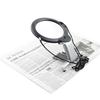 2x 6x Led Hands Free Lighted Magnifying Glass Neck Hanging Desktop Tool For Seniors Sewing Cross Stitch Embroidery