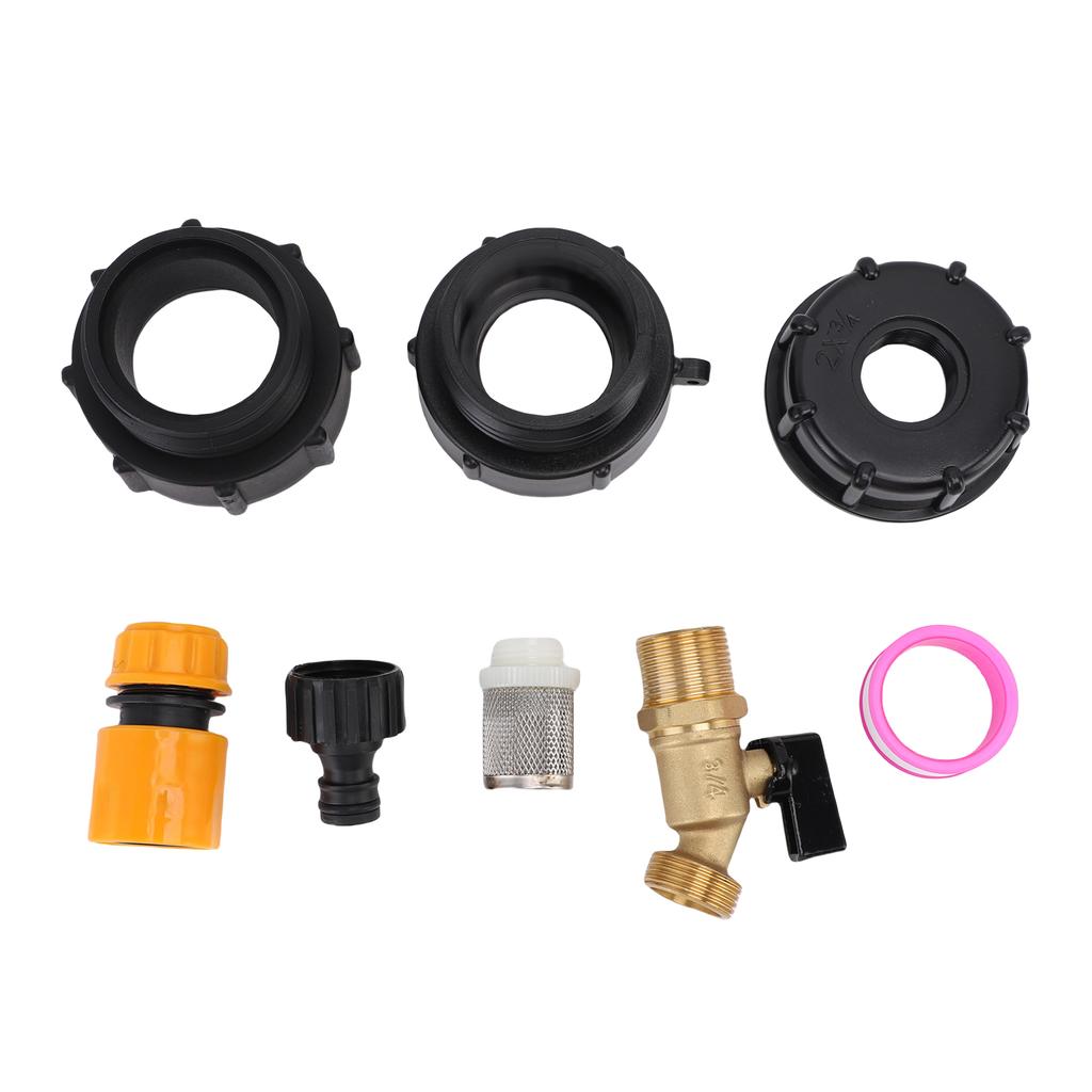 IBC Tote Tank Adapter IBC Tote Hose Adapter 62 Fine Thread S60x6 Water Tank Hose Connector Tap Brass