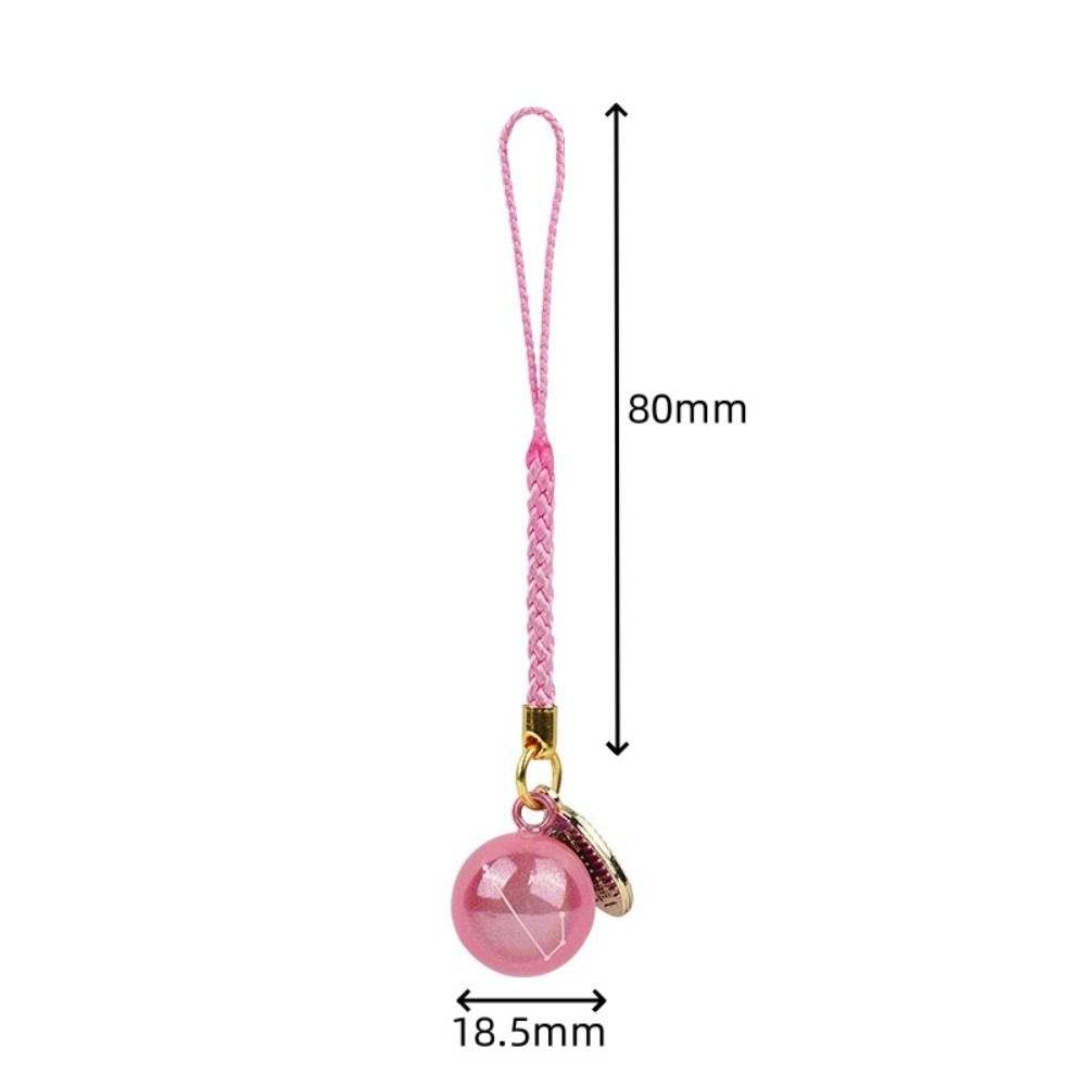 Water Sound Lucky Bell Keychain Hanging Pendant Phone Bell Straps  Jewelry Accessories