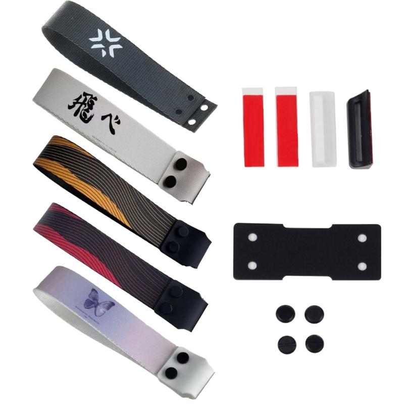 Keyboards Straps Streamers Decorative Straps Take Control Nylons Straps for 60 ATK68 Gaming Mechanical Keyboards