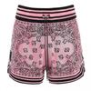 Amiri Womens/Ladies Knitted Bandana Basketball Shorts