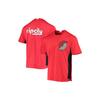 NBA Letter Pattern Printed Crew Neck Short Sleeve T-Shirt City Edition Portland Trail Blazers Men Tops Red CJ0129-657
