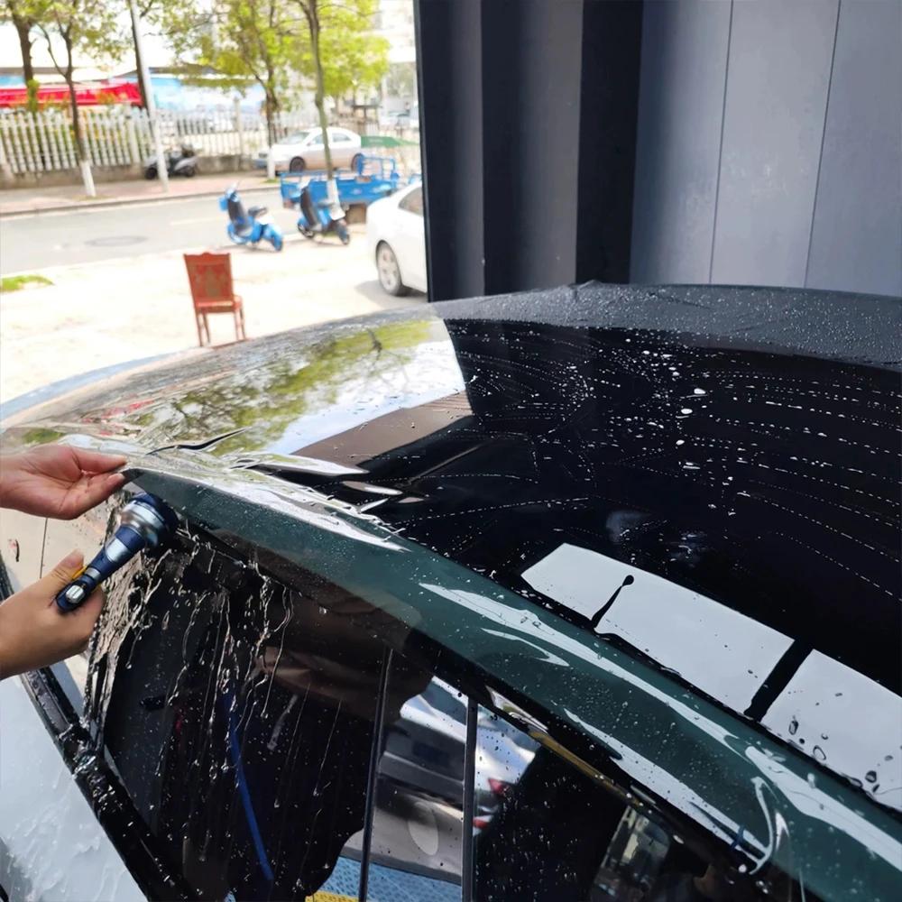 7.5mil TPH PPF Car Sunroof Insulation Film Anti-Heat Anti-UV Scratch Resistant Auto Skylight Protective Film Car Decoration Film