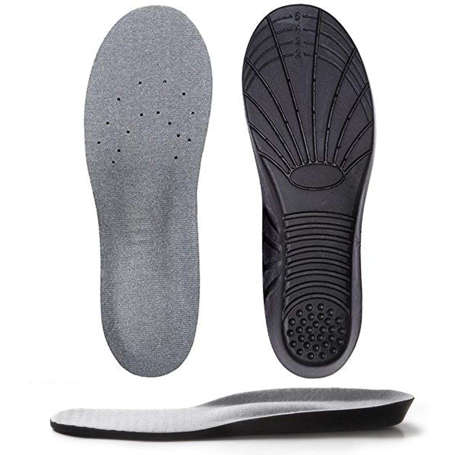 

Recommended Chiropractors Insoles Shock Absorption Ergonomic Technology Women Men Commuting School Sports Use Absorbing Gray (23.026.5cm) O.M.C TOKYO