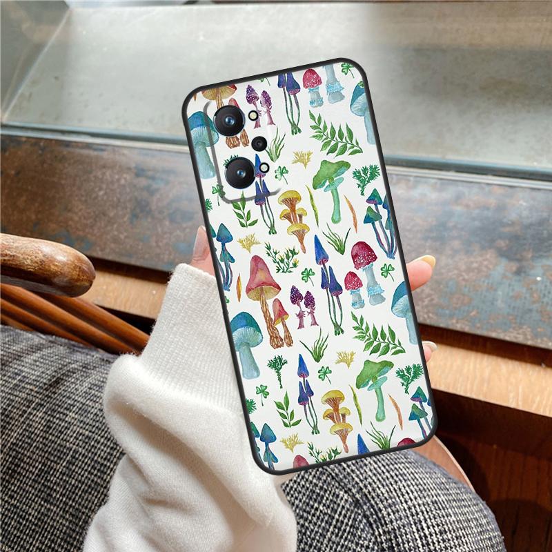 

Психоделический чехол с грибами для Realme 12 Pro Plus 11 13 14 C63 C61 C55 C51 C53 C25 C65 C67 C71 C75 GT6 GT7 15 Pro Realme C65 4G