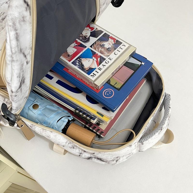 Tie-Dye Rucksack Mittelschüler Leichter Schulrucksack Rucksack mit großer Kapazität