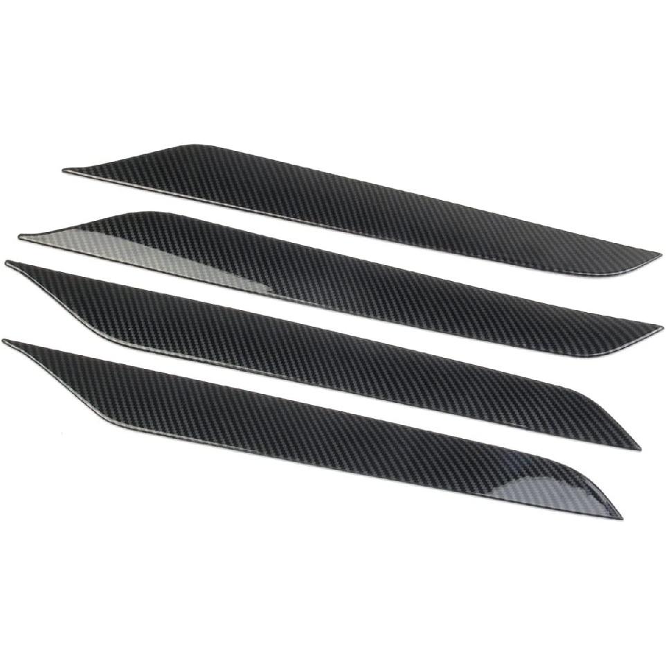 Carbon Fiber Door Panel Trim Cover For 2021-2024 Chevy Tahoe Suburban
