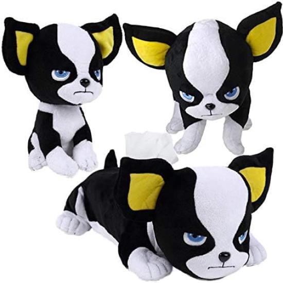 

Bandai Bizarre Adventure Bizarre Box Tissue Cover Iggy Kutari Plush Toy Departure Edition of JoJo s JoJo s & & (Set 3)