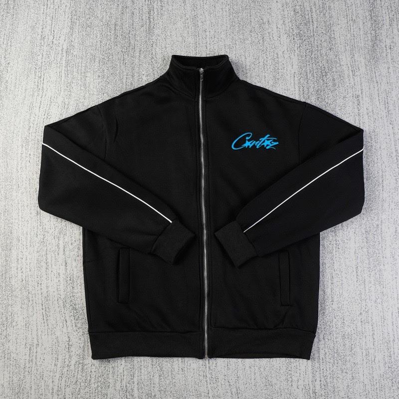 LUXEONHigh Street Y2K Letter Pattern Zipper Sports Fashion Tops for Men and Women.