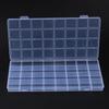 32 Grid Compartment Plastic Transparent Storage Box Jewelry Earring Bead Screw Organizer Case Container Display Holder