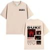 Rapper Duki ADA Tour Merch Tshirt Unisexs Unisex Clothing Cotton Cozy Oversized Tshirts Hip Hop Short Sleeve T Shirts Streetwear