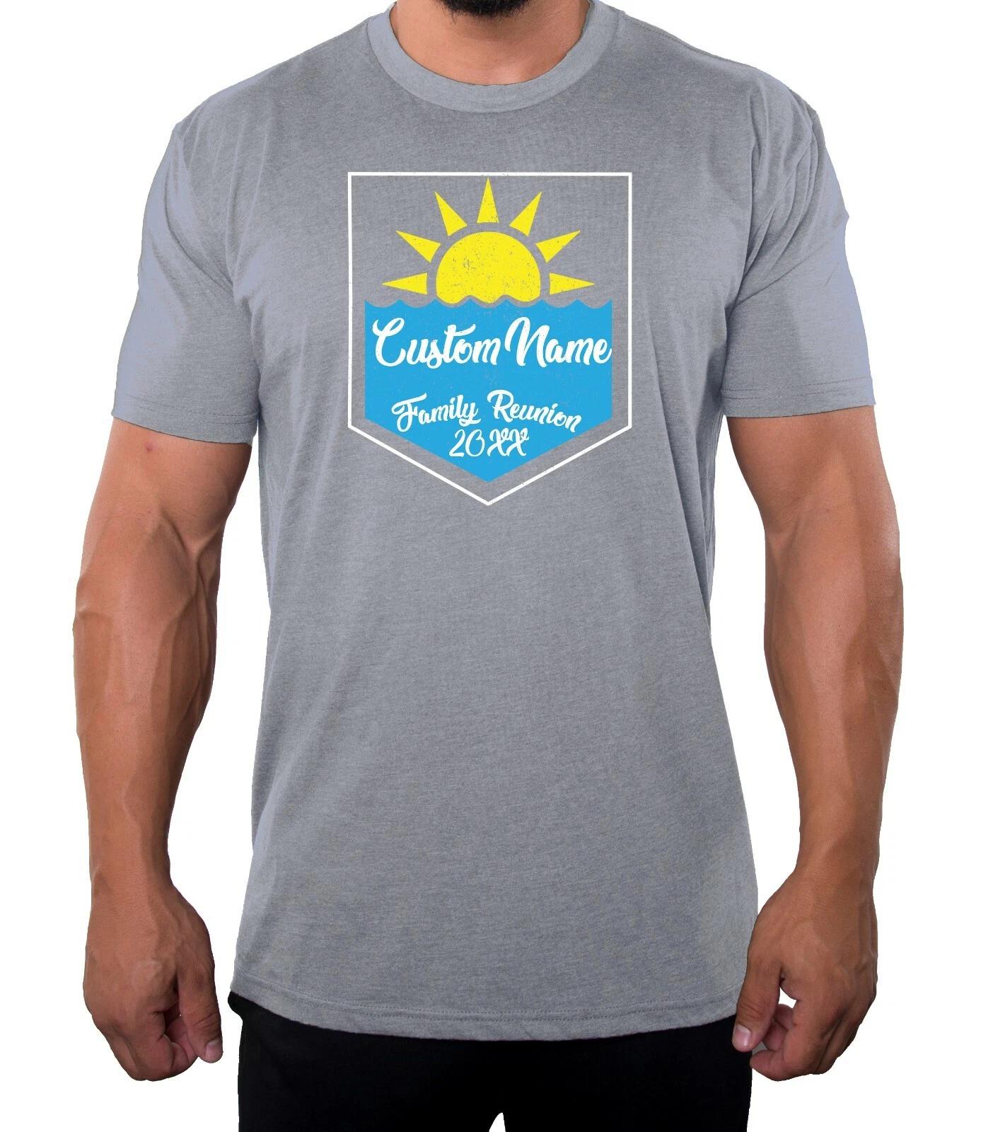 Sun and Water Family Reunion with Date- Family Reunion Men s T-Shirts 2XL