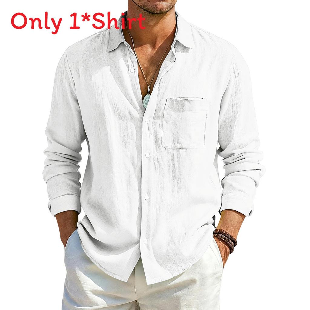 Casual Mens Cotton Linen Cardigan With Multiple Pockets For Summer And Fall Wear
