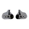 2 PCS Glass Clamp Adjustable Zinc Alloy Glass Clip Shelf Clamp Holder Flat Wall Mounted Holder For Partition Board Desk