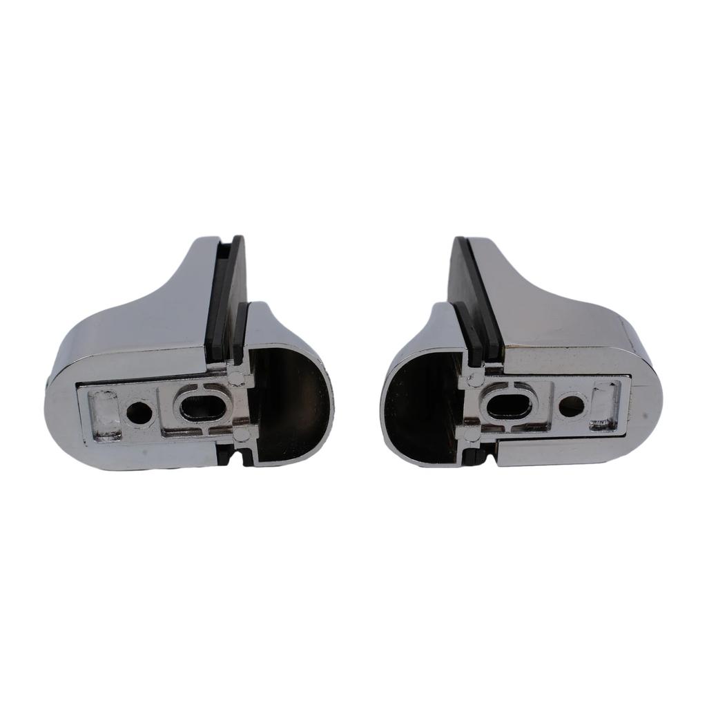 2 PCS Glass Clamp Adjustable Zinc Alloy Glass Clip Shelf Clamp Holder Flat Wall Mounted Holder For Partition Board Desk