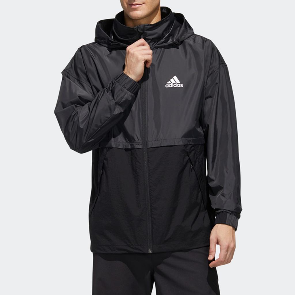 adidas Jackets Men's Black Detachable Hood Moderate Other FM7516